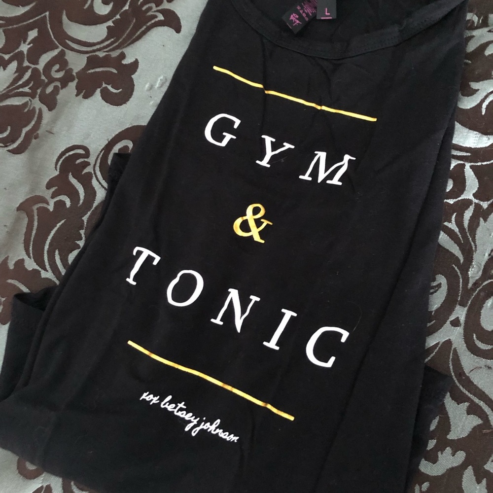 Betsey Johnson workout tank